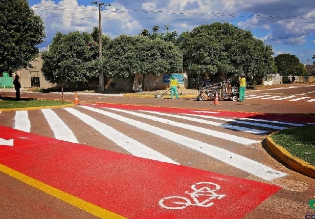 CICLOVIA É IMPLANTADA EM COLÍDER