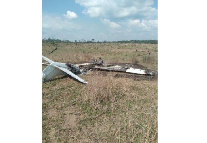 FAB abate avião carregado de cocaína em Aripuanã