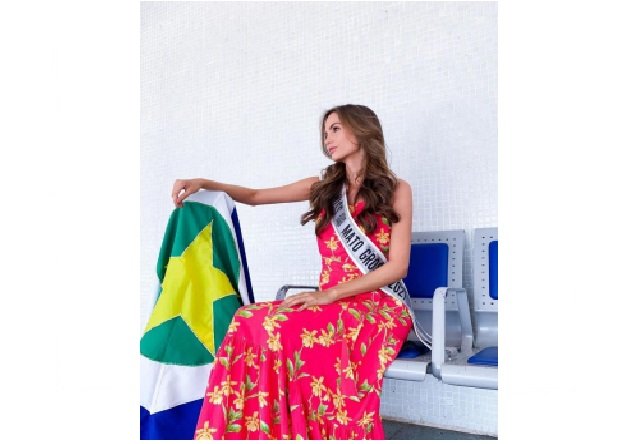 Estudante de Direito representa Mato Grosso no concurso Miss Brasil em cruzeiro