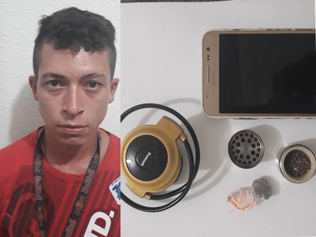 Maior e menor infrator são apreendidos com “Drogas” proximo do Forum de Colíder.(Fotos)