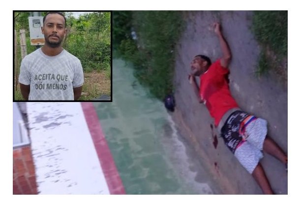Criminoso tenta matar companheira a facadas e é morto a tiros pela Polícia Militar