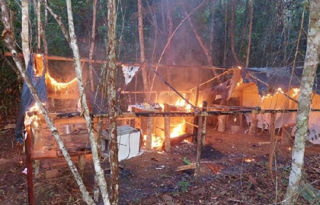 Operação combate crimes ambientais no norte de MT e destrói maquinários
