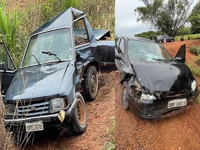 Idoso em Colíder sofre grave acidente entre dois veiculos na MT-320. (Matéria completa com Vídeo)
