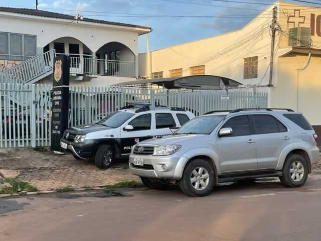 EXCLUSIVO: Policia em Colíder recupera Toyota SW4 levada em assalto na noite de ontem.