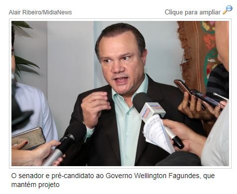 NÃO DESISTIRÁ Wellington afirma que disputará Governo mesmo sem o MDB