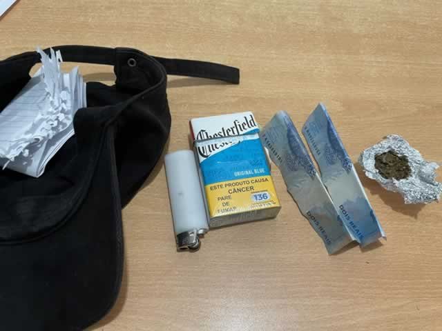 URGENTE: Polícia de Colíder prende Jovem com Drogas.