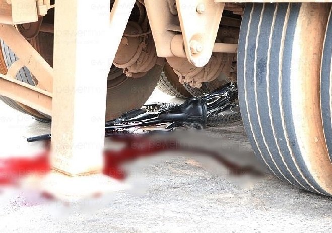Ciclista de 37 anos morre em acidente de trânsito