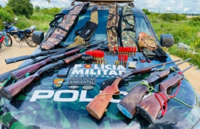 Policiais ambientais da PM fecham garimpo ilegal em Peixoto de Azevedo