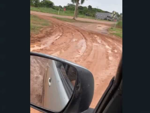 Video mostra entrada da cidade de Colíder preparada para festividade.