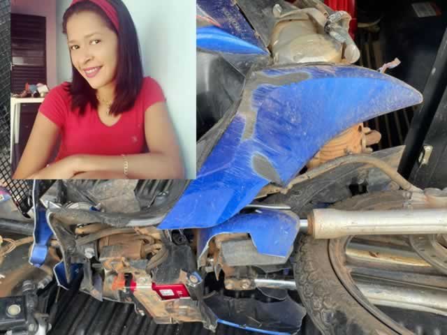 URGENTE: Técnica de enfermagem em Colíder sofre trauma craniano e facial após acidente frontal com carro. (Fotos)