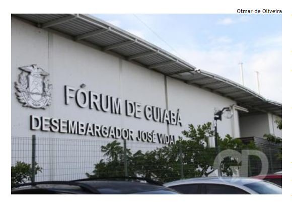 Preso por furto, criminoso foge do Fórum onde passava por audiência de custódia