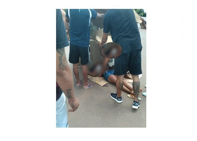 Ciclista é atropelada por camionete em Sinop