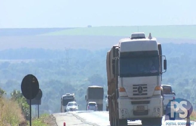 Previsão é de alteração de até 25% no tráfego da BR-163 no feriado de Réveillon