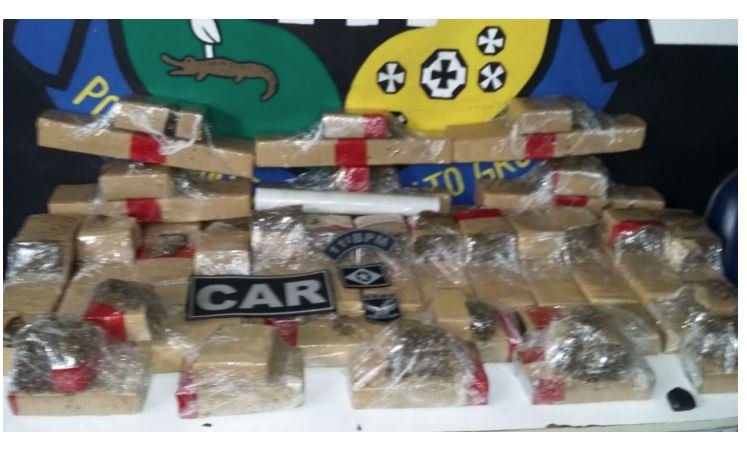 Mulheres são presas com 24 quilos de maconha e quase R$ 6 mil em Sinop