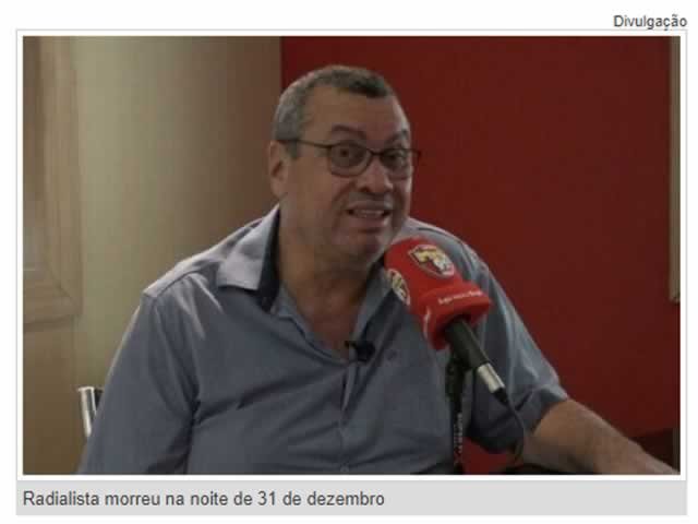 Lino Rossi morre aos 64 anos vítima de Síndrome Respiratória Aguda Grave