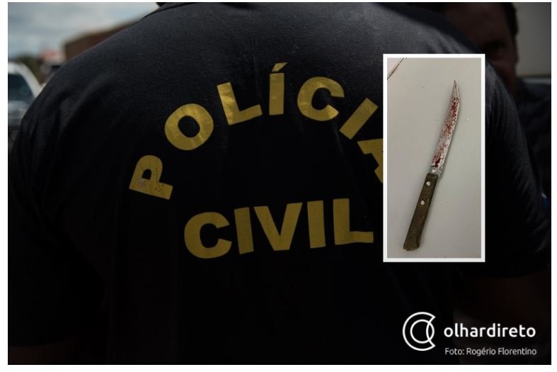 Grávida mata marido com faca de mesa após ser agredida