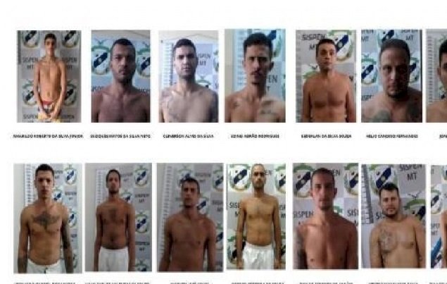 Fugitivos de presídio em MT são assaltantes e homicidas; veja lista