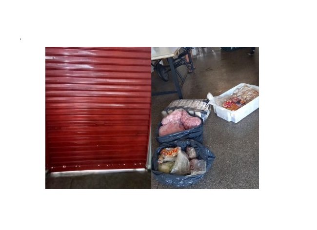 Homem furta carnes do Restaurante Popular e abandona produtos