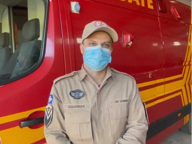 Recém nascido em Colíder tem parada respiratória e é socorrido pelos Bombeiros. (Vídeo)
