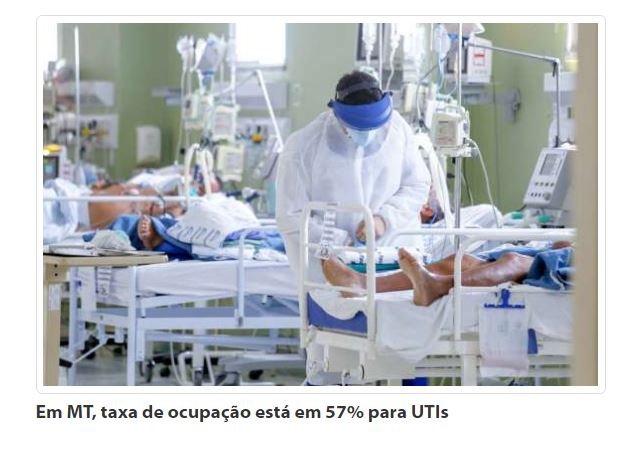 Em MT, 8 mortes e 1.601 novos casos nas últimas 24h