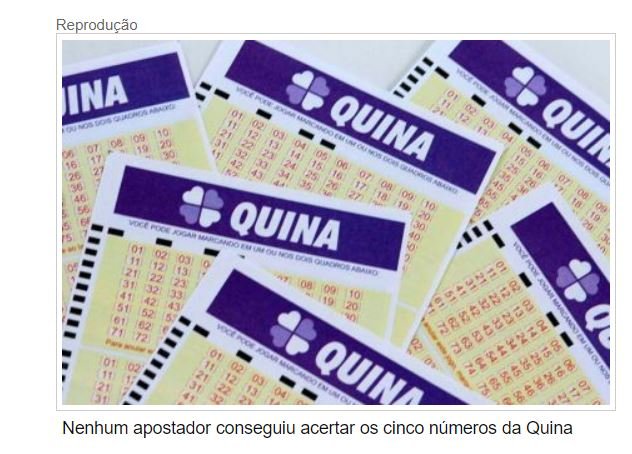 Apostadores de MT acertam 4 números e ganham prêmio da Quina