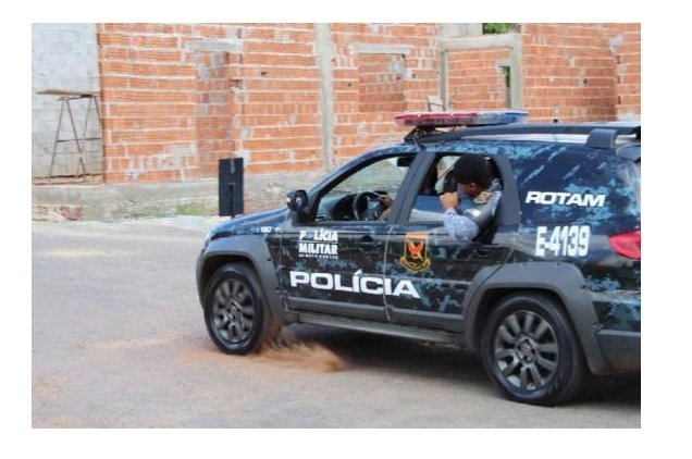Bandido reage à abordagem e acaba morto a tiros em Peixoto