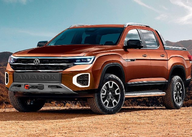 Amarok ficará maior na nova geração e segue com motor V6 diesel, adianta VW
