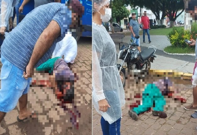 Homem é assassinado a tiros ao lado de praça em cidade de MT
