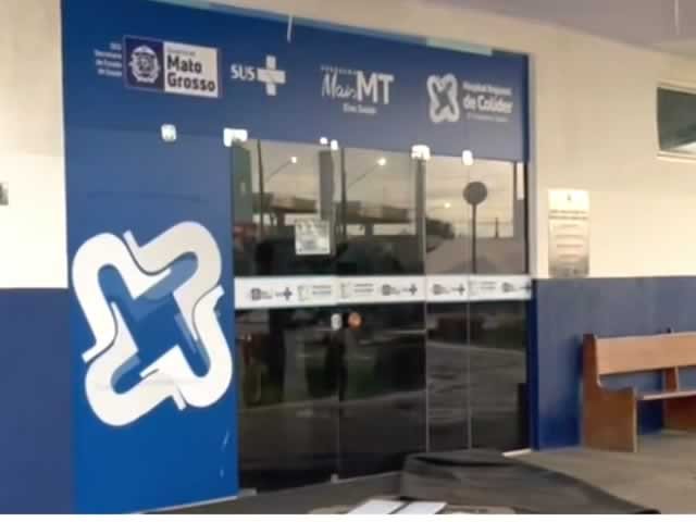 URGENTE: Quadrilha rouba arma de segurança do Hospital Regional de Colíder.