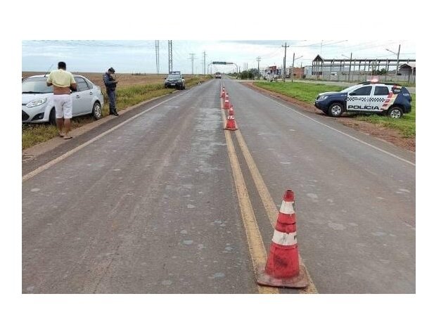 Criança de 5 anos fica ferida após ser atropelada na Rodovia de cidade de MT