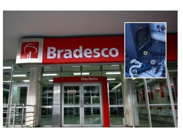 Quadrilha é presa após utilizar maçarico para tentar furtar cofre de agência do Bradesco