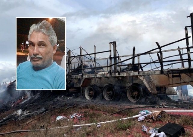 Caminhoneiro que morreu carbonizado tentava realizar manobra de ultrapassagem na BR-163