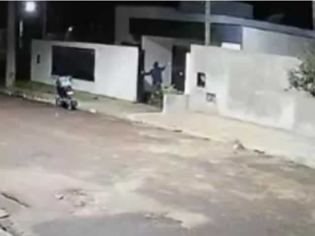 Veja os momentos de terror, que passou a família do policial em Colíder, e a troca de tiros com os bandidos. (Vídeo)