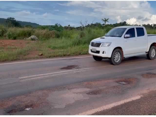 Muito cuidado ao trafegar pela nossa rodovia MT-320, em Colíder. (Vídeo)