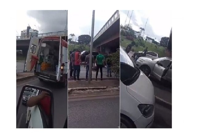 Mulher pula de viaduto, e é resgatada com vida em MT