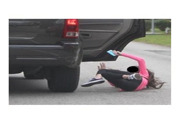 Mulher pula de carro para se livrar das agressões do marido em Sinop-MT