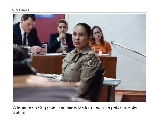 Justiça recebe nova denúncia e Ledur virá ré por crime de tortura