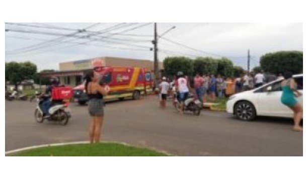 Em alta velocidade, motorista atropela motociclista e foge em MT