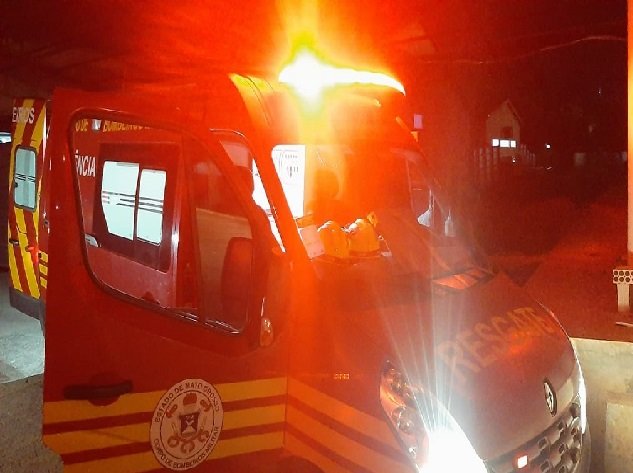 Homem tem fratura exposta após acidente na BR-163 em Guarantã do Norte