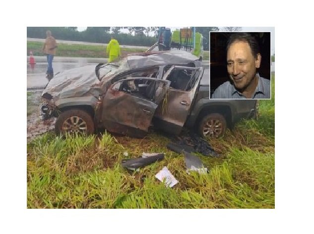 Primo de ex-governador do Paraná morre em acidente em MT