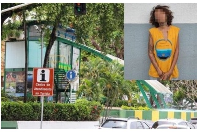 PM prende andarilho acusado de estuprar garota em praça