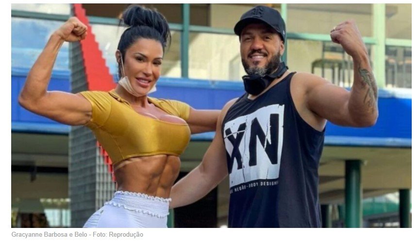 Gracyanne Barbosa debocha de desempenho sexual de Belo: 'Ele não funciona'
