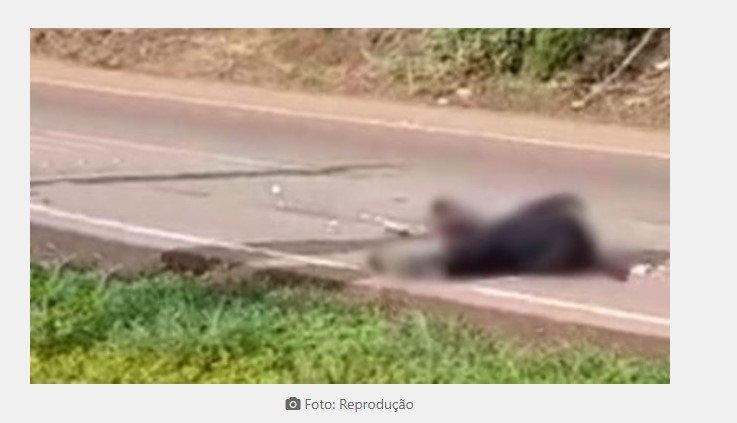 Segurança cai de moto e tem cabeça esmagada por carreta