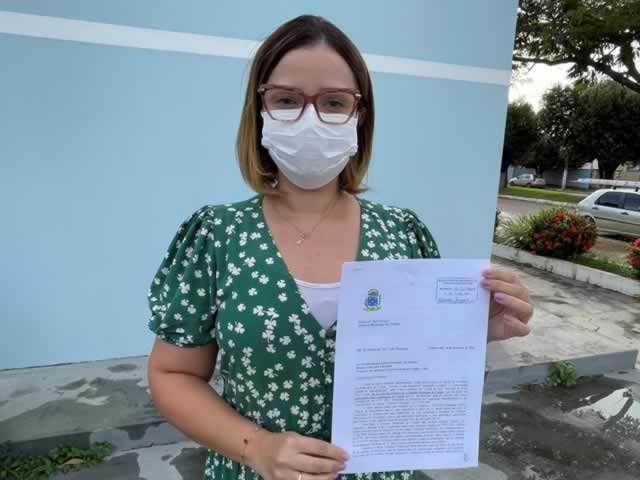 EXCLUSIVO: Vereadora Joyze Marques protocola no MP de Colíder o pedido de anulação da Cobrança da Coleta de Lixo no IPTU. (Vídeo)