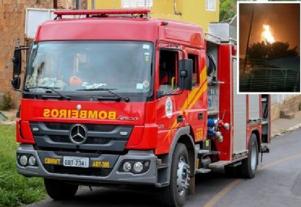 Raio causa explosão em depósito de Frigorífico no interior de MT