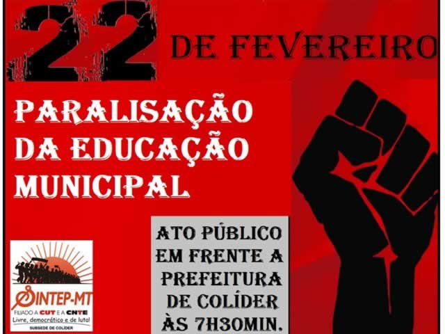 Subsede de Colíder cobra audiência e critica demora de prefeito em atender categoria