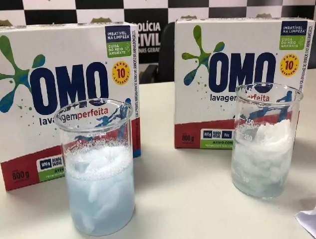 Cerca de 200 toneladas de sabão em pó falsificado são apreendidas durante operação
