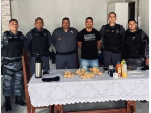 Comandante-geral da PM visita e ora por policial que levou tiro no olho durante confronto