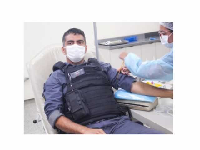 PMs reforçam estoque de sangue em MT