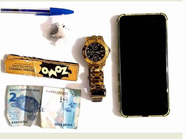 Jovem de 21 anos em Colíder e preso pela PM com ‘Droga”.